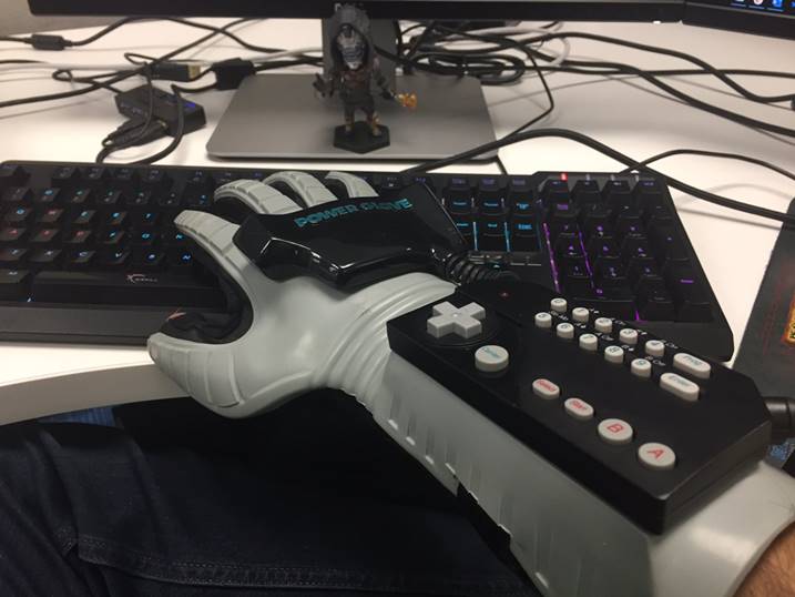 I actually have a working Nintendo Power Glove.